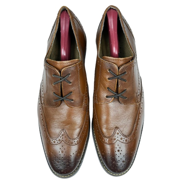 Florsheim Wingtip Derby‎ in Brown Leather Men’s Size 10 1/2 D main image 11
